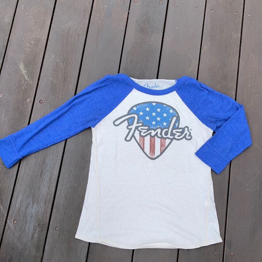 Lucky Fender Thermal Sleeve Baseball Tee